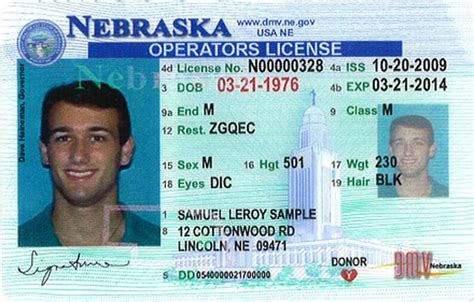 nebraska driver's license test